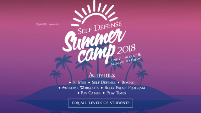 Self Defense Summer Camp 2018